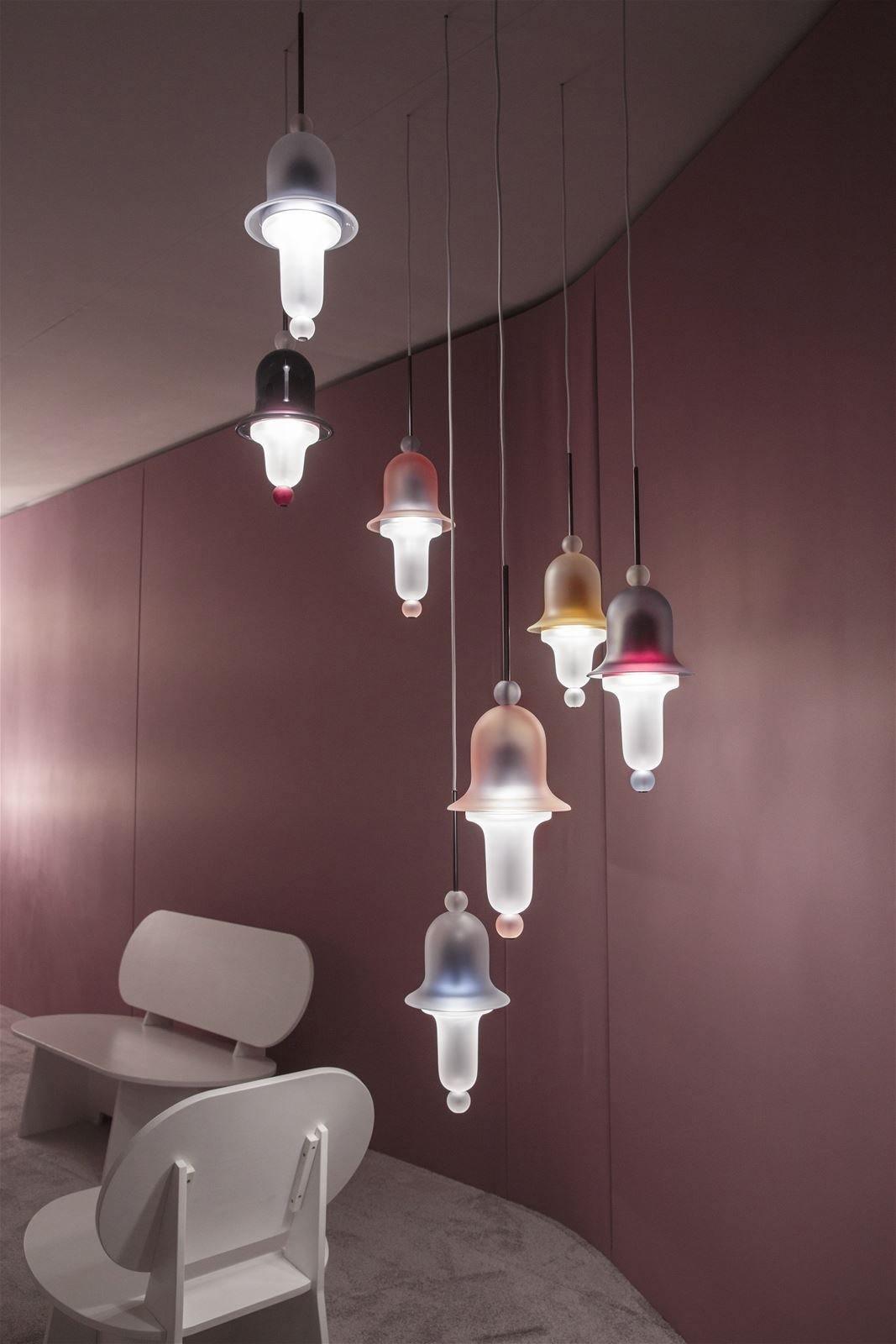 Calaeus Noordse kunst glas hanglamp