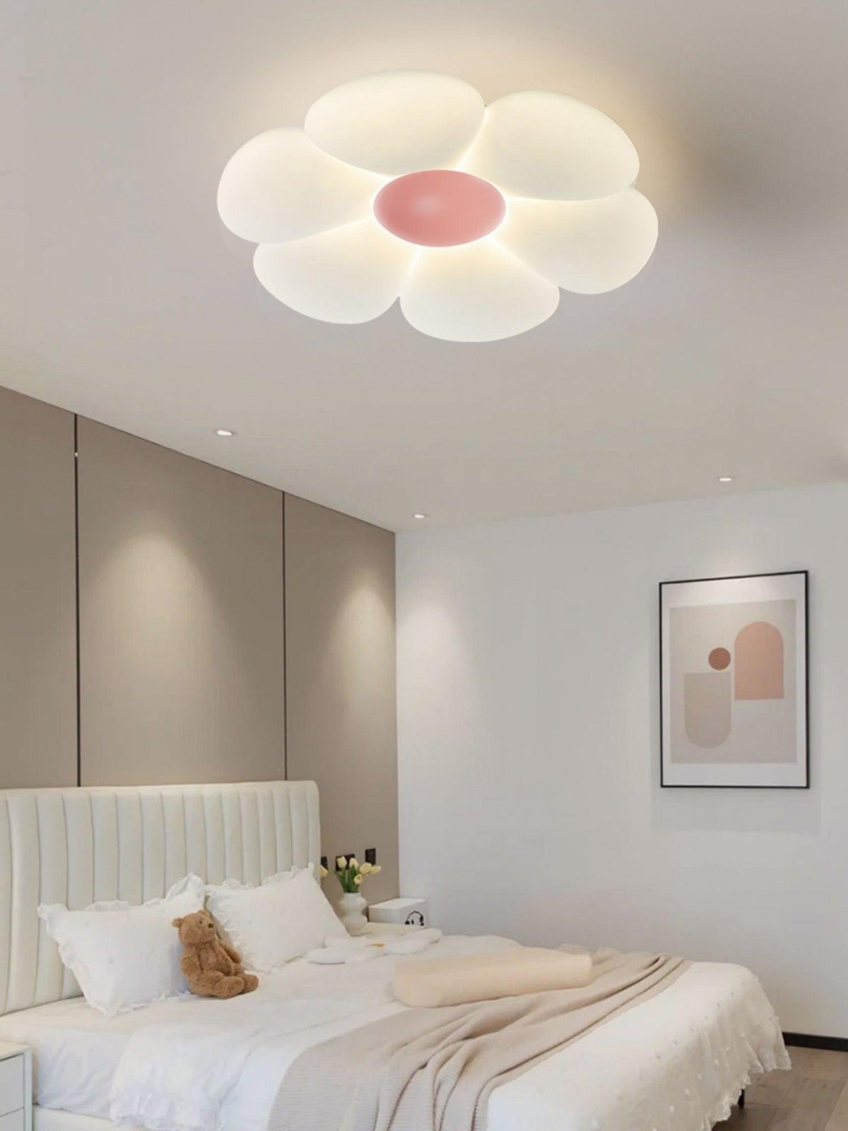 Liorinella plafondlamp Six-Leaf Flower voor kinderkamer