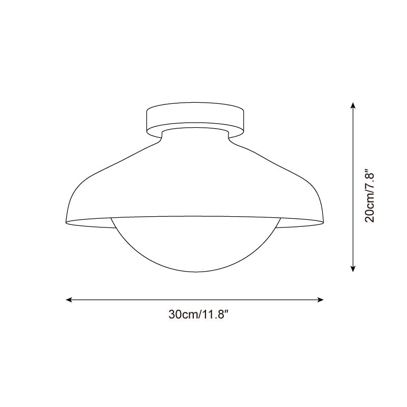 Teriaaya plafondlamp