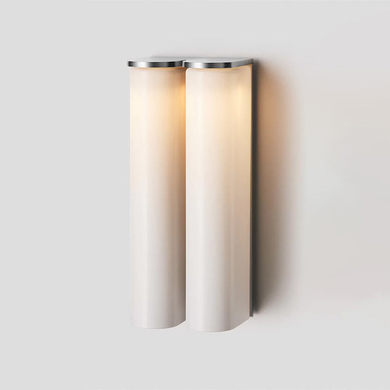 Eirisine wandlamp met glazen kap