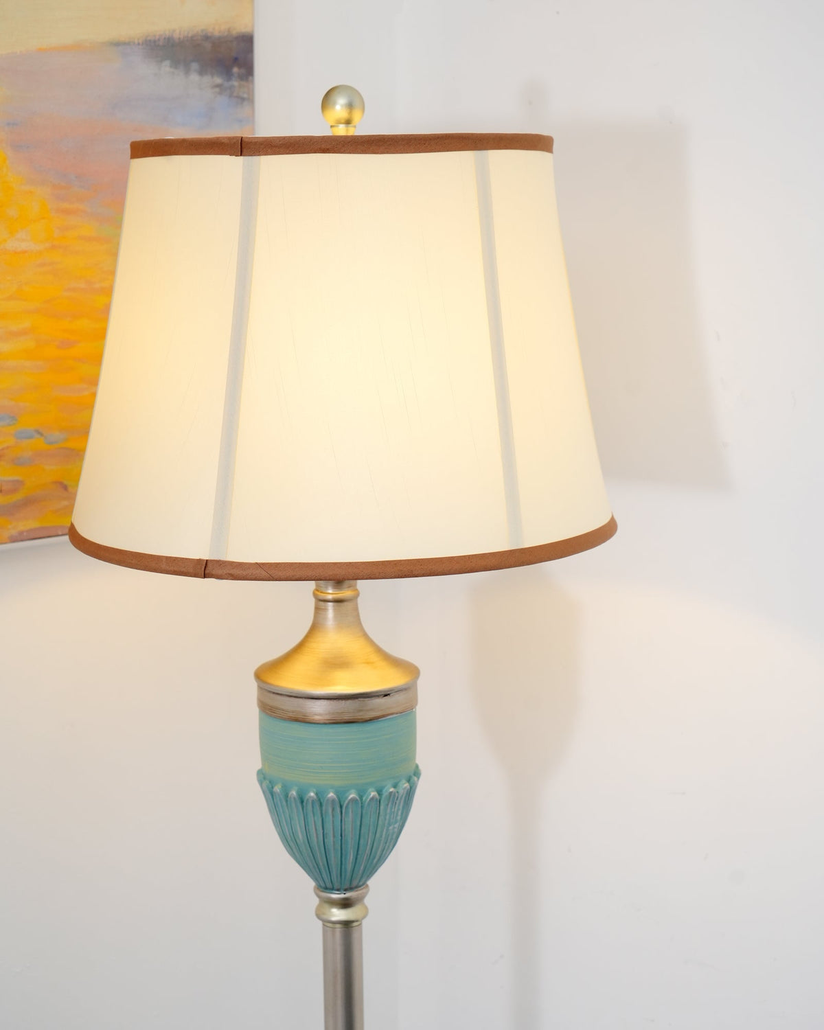 Niraaya Vintage hars vloerlamp