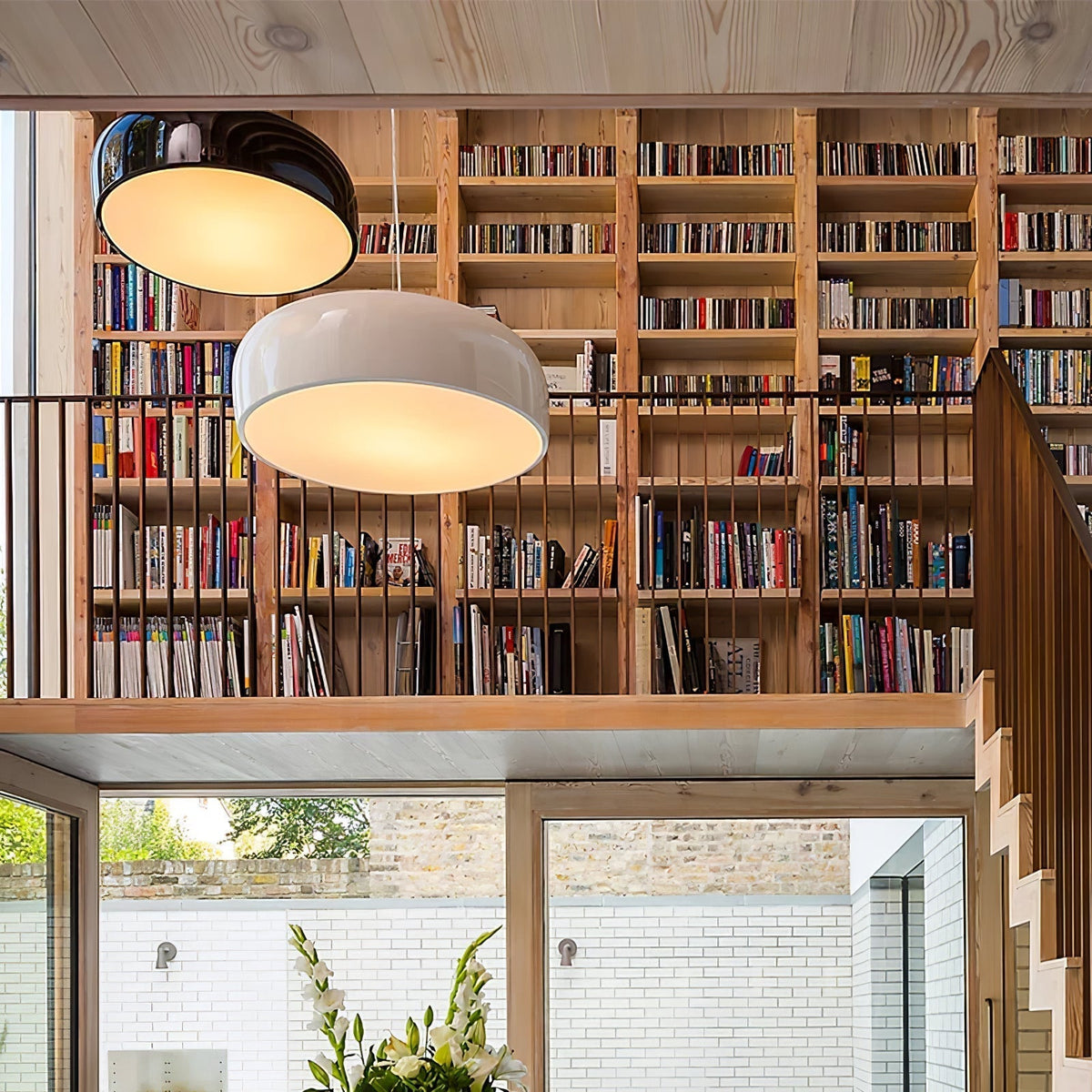 Void Moderne hanglamp van aluminium
