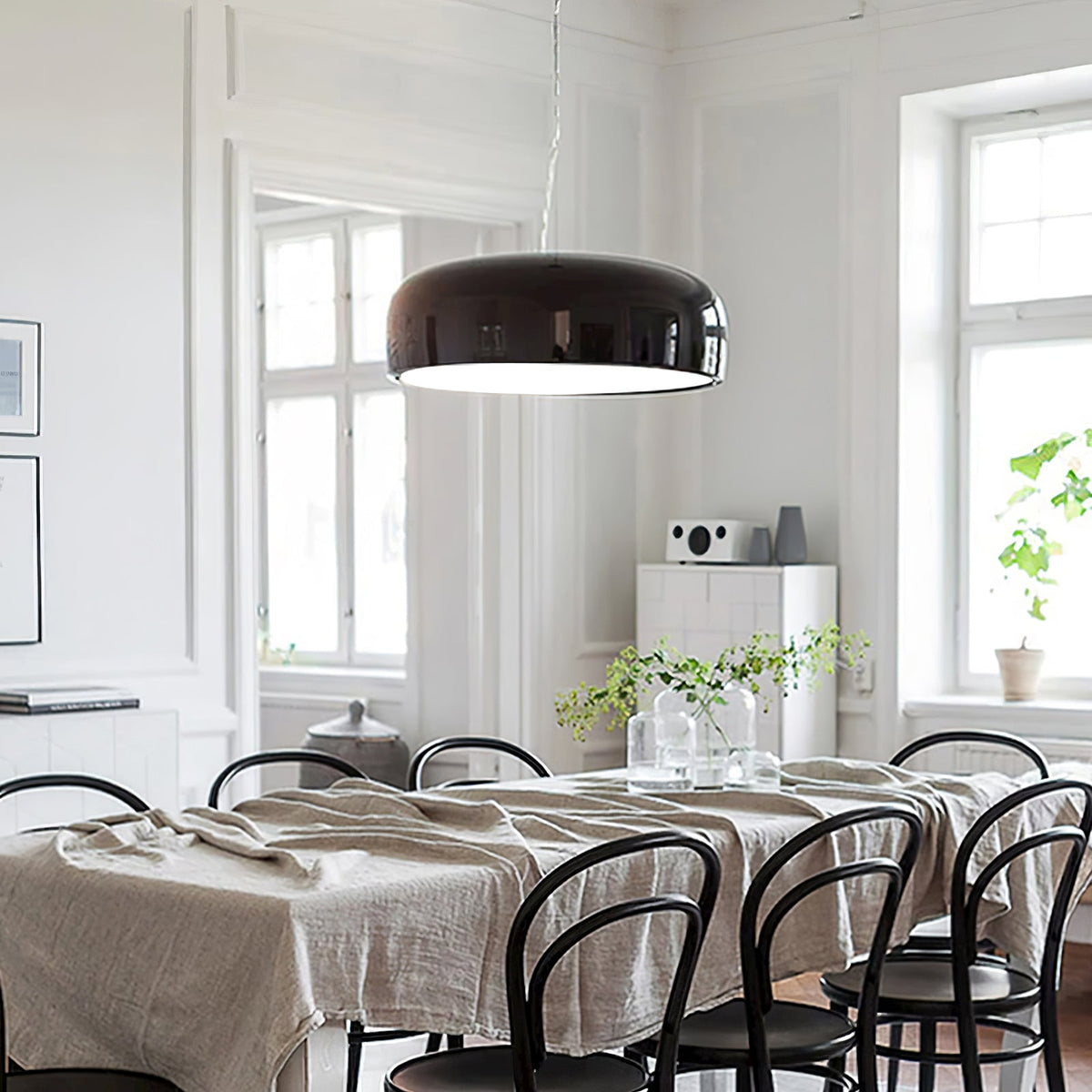 Void Moderne hanglamp van aluminium