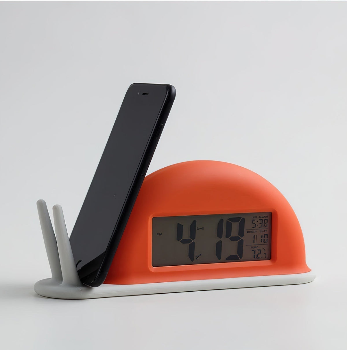 Ciriraya Slak Alarmklok Nachtlamp (ingebouwde batterij)