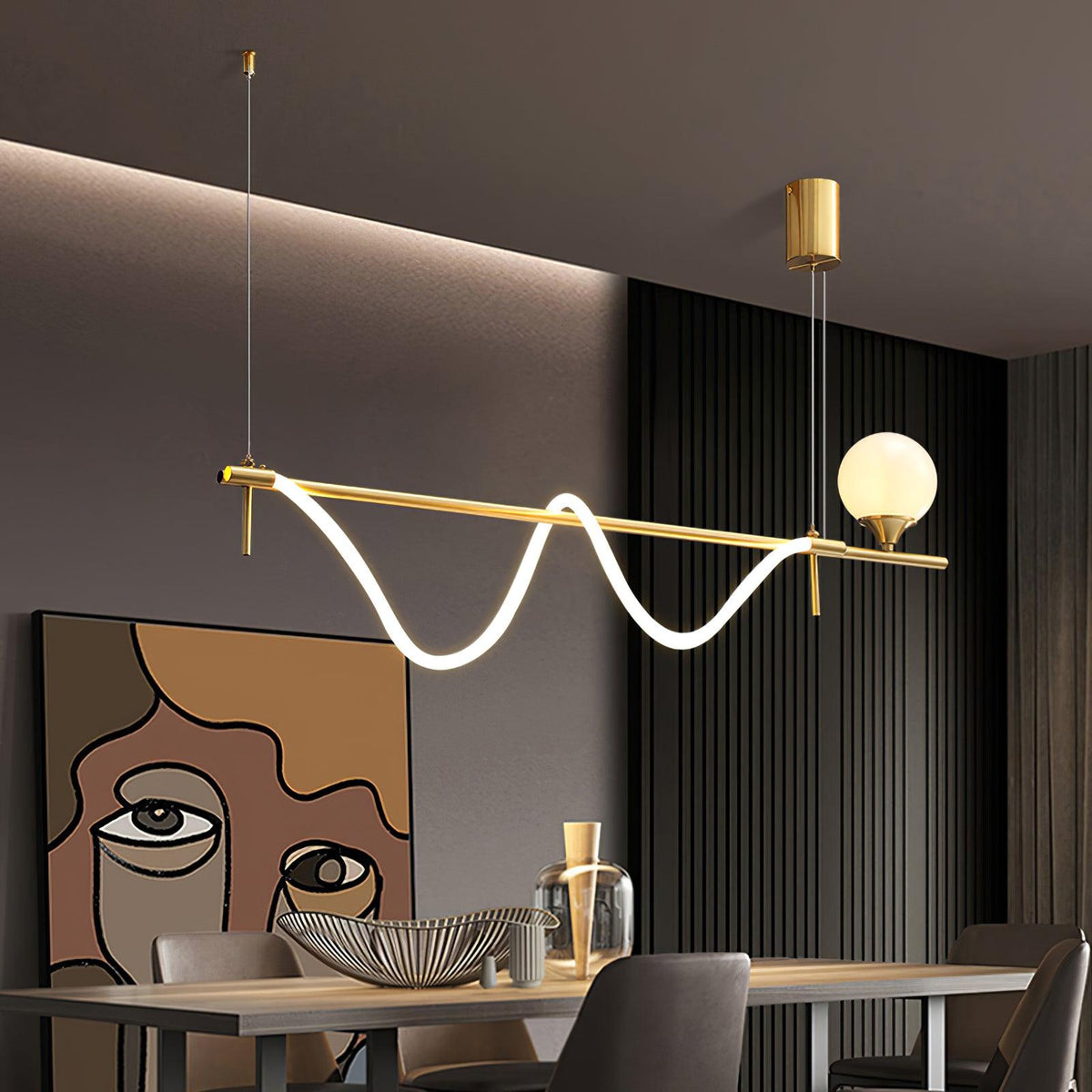 Veloeria Luxe hanglamp van silica