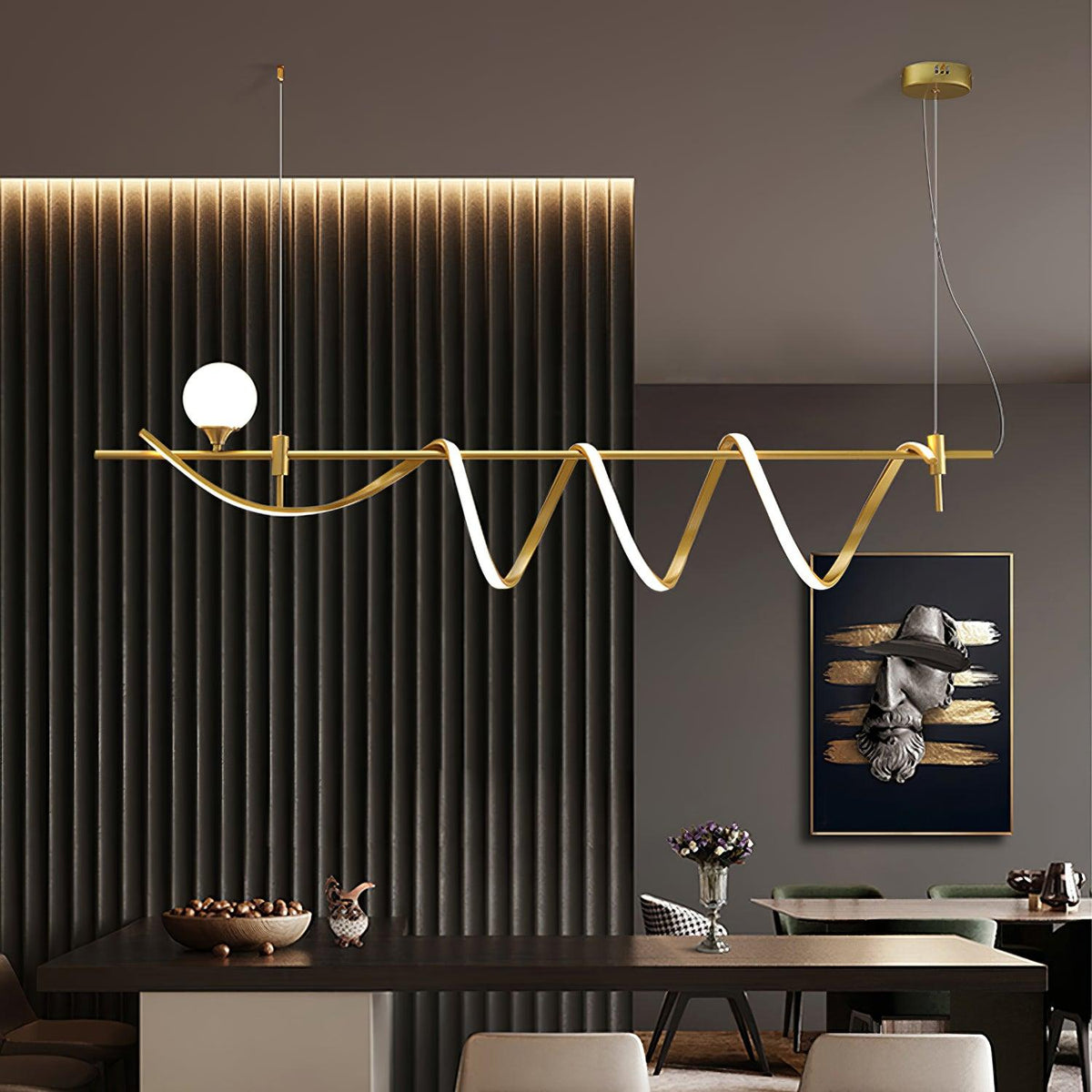 Veloeria Luxe hanglamp van silica