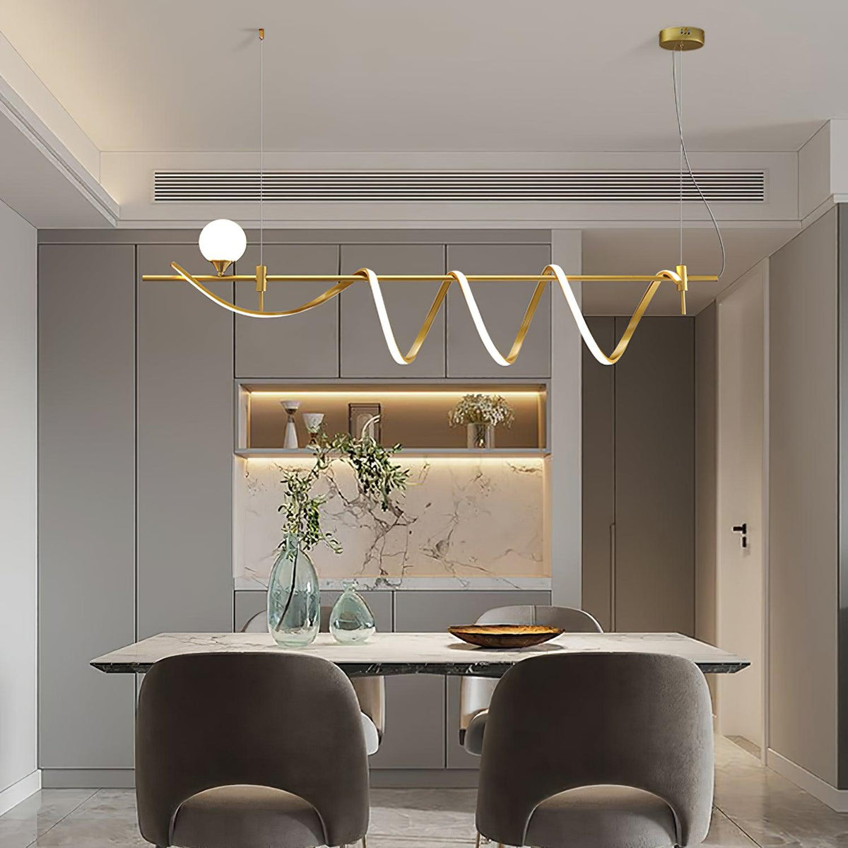 Veloeria Luxe hanglamp van silica
