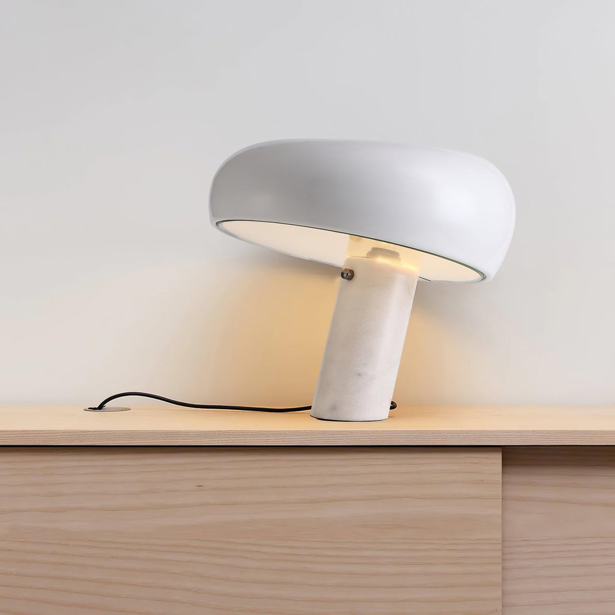 Nucleus marmeren tafellamp