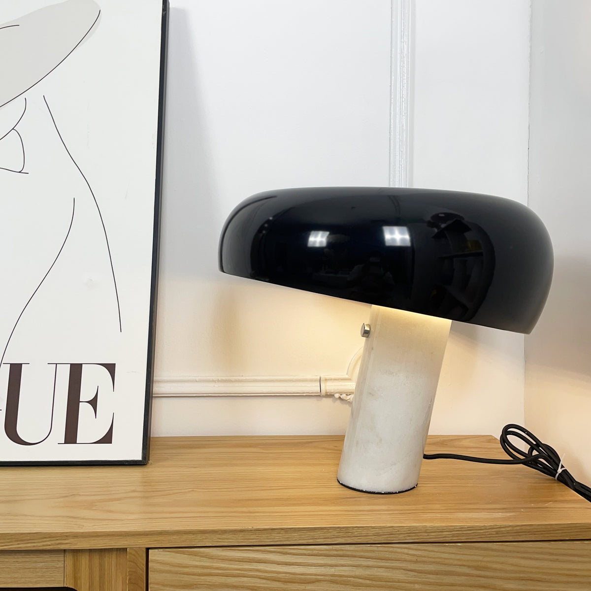 Nucleus marmeren tafellamp