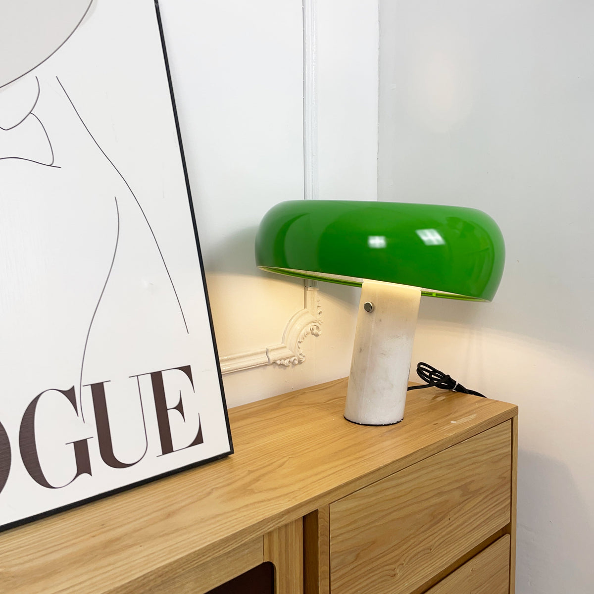 Nucleus marmeren tafellamp