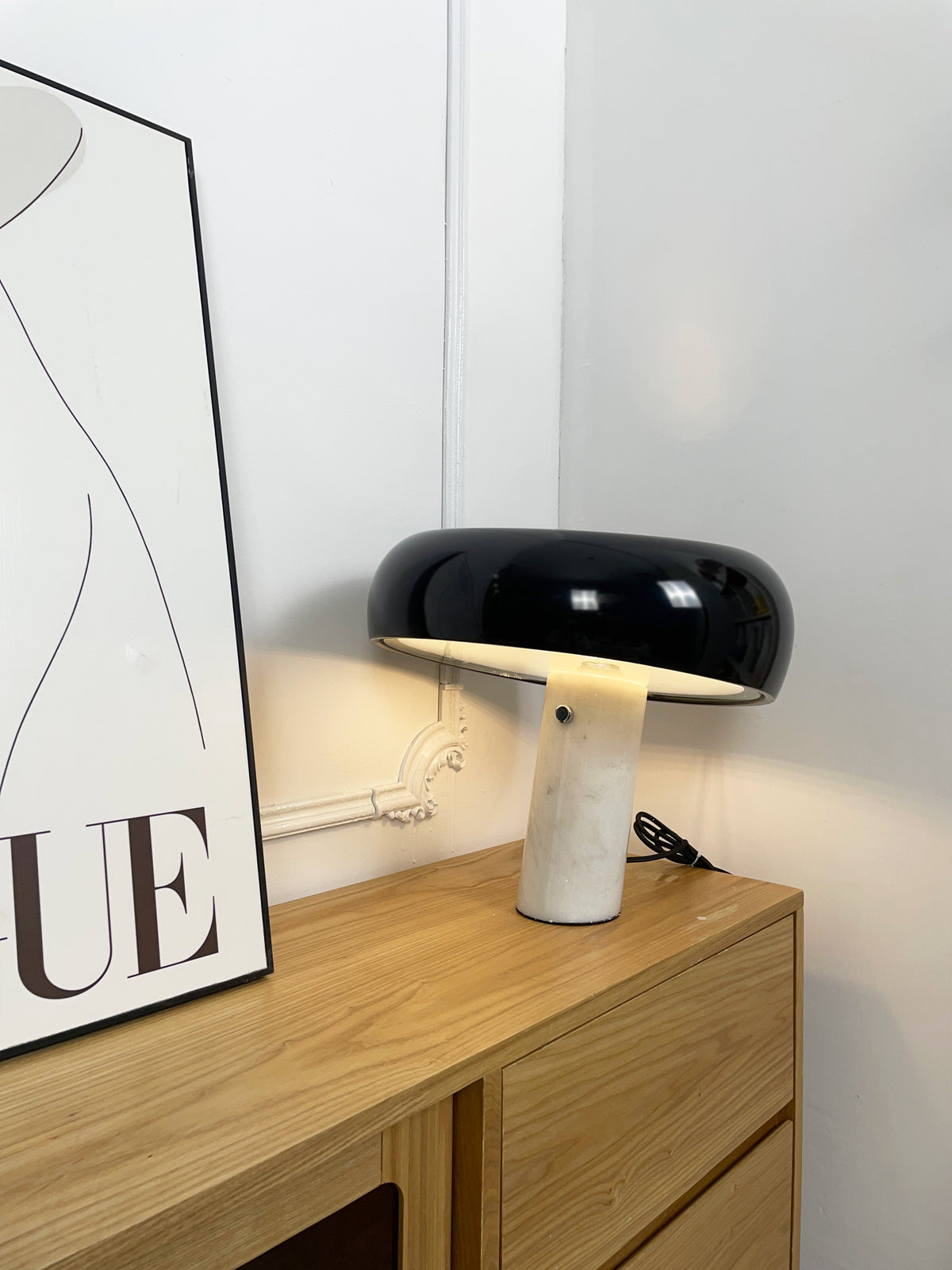 Nucleus marmeren tafellamp