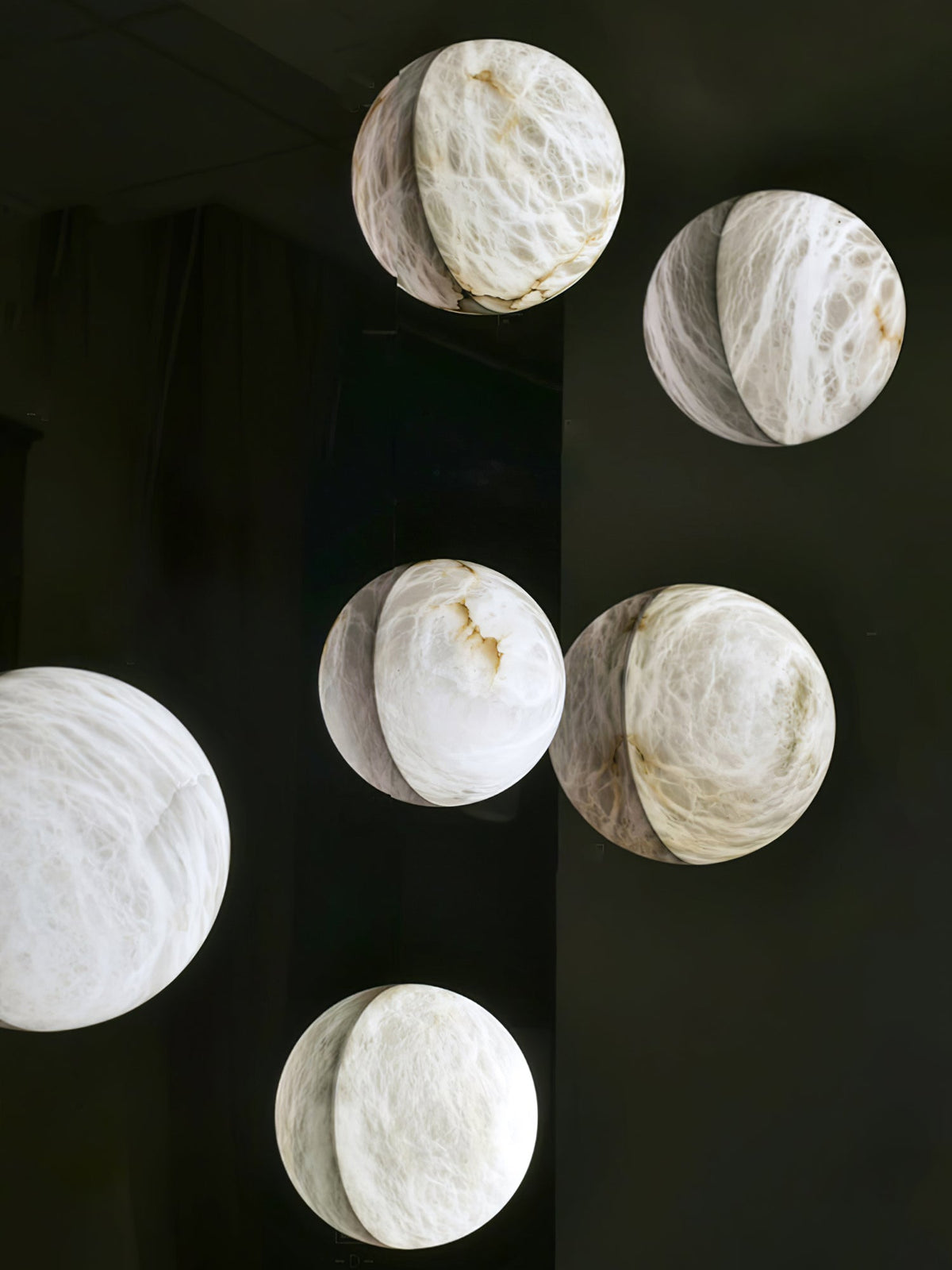 Albiaria Wabi-Sabi wandlamp van albast