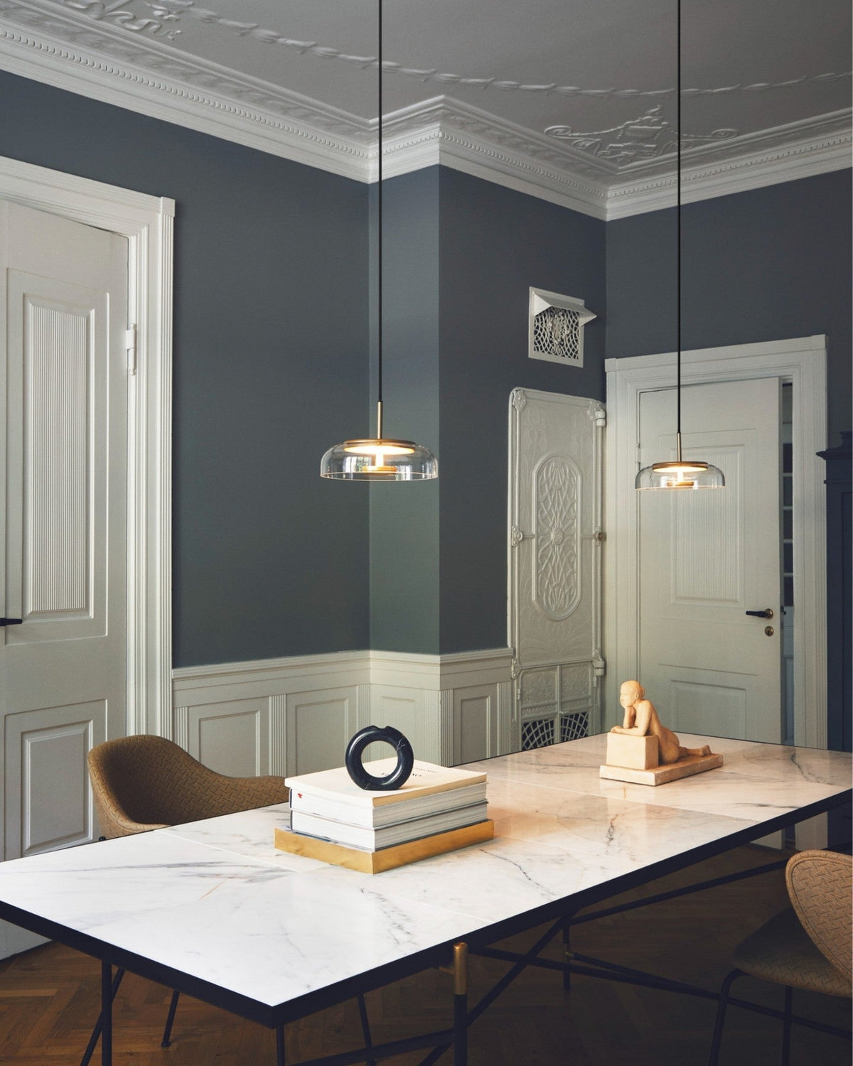 Liorenia hanglamp transparant glas strak