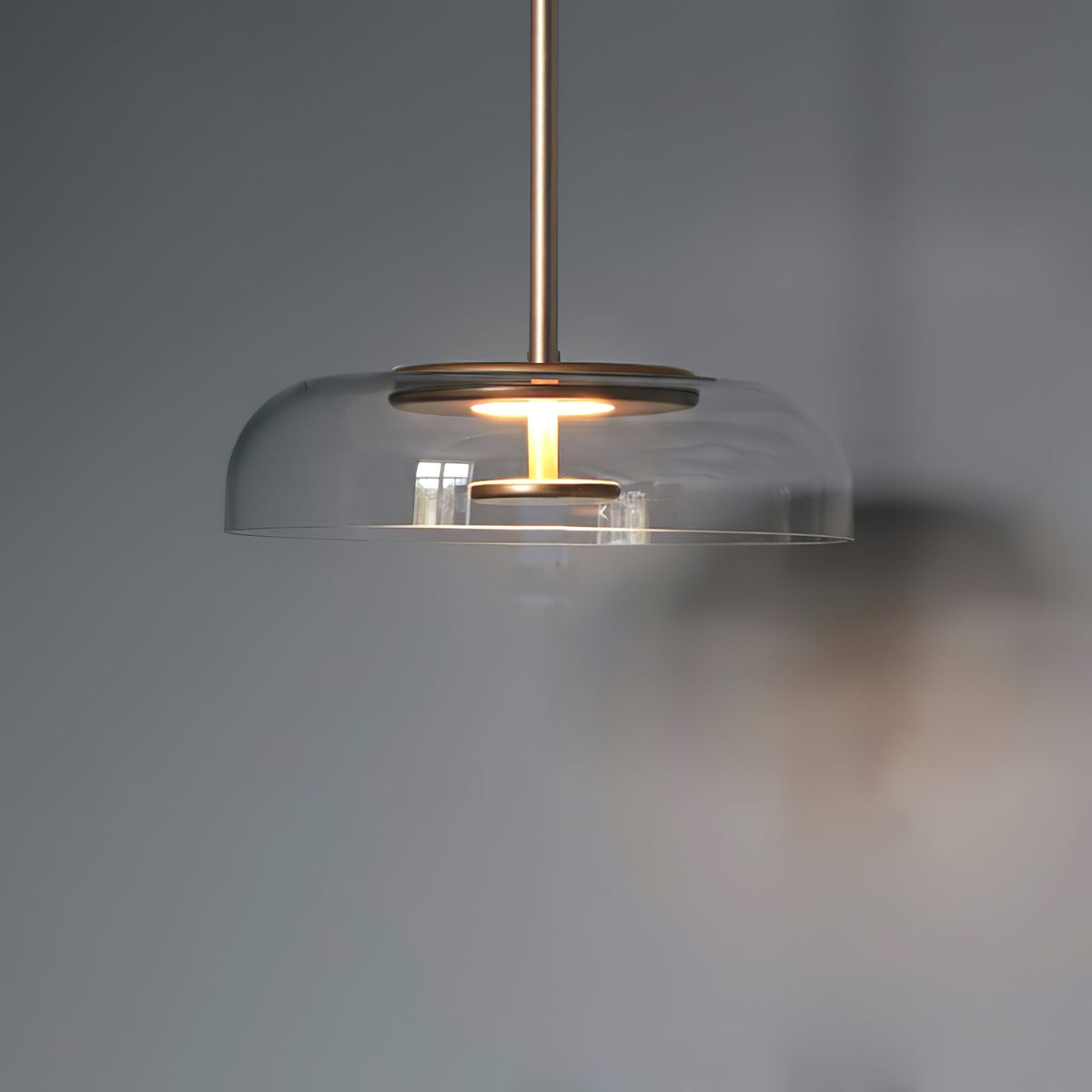 Liorenia hanglamp transparant glas strak