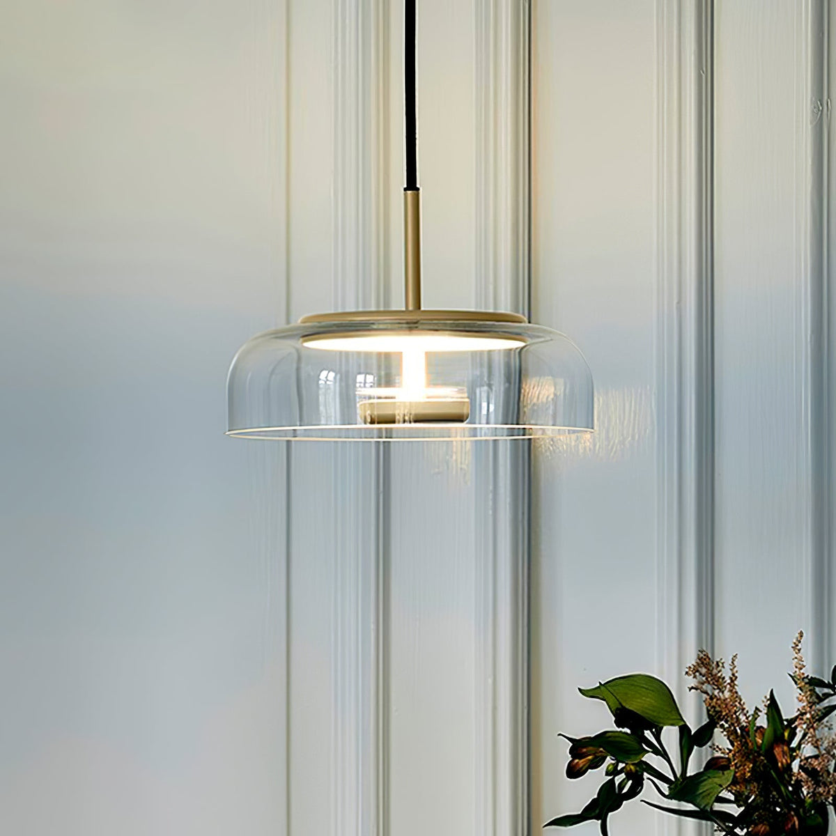 Liorenia hanglamp transparant glas strak