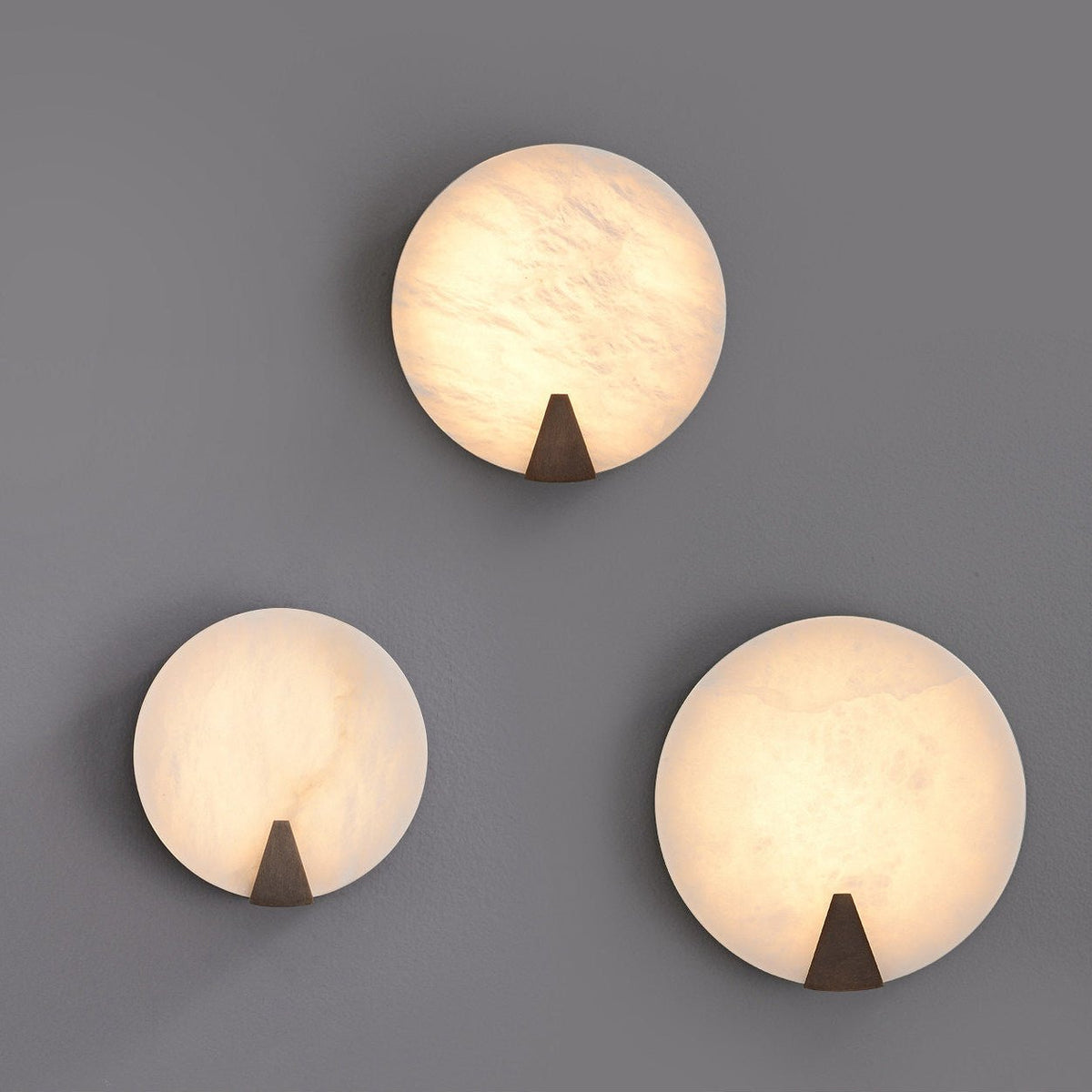 Albirira Halo albasten wandlamp