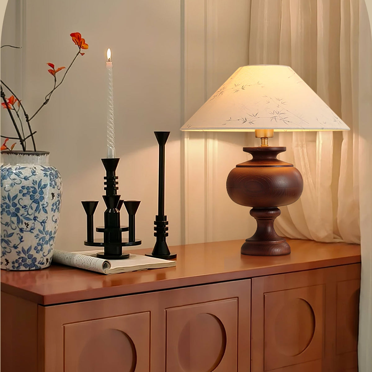 Culiril Oriental Stoffen tafellamp