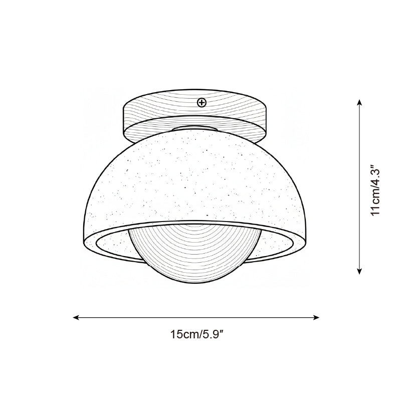 Calelaine vlakke plafondlamp