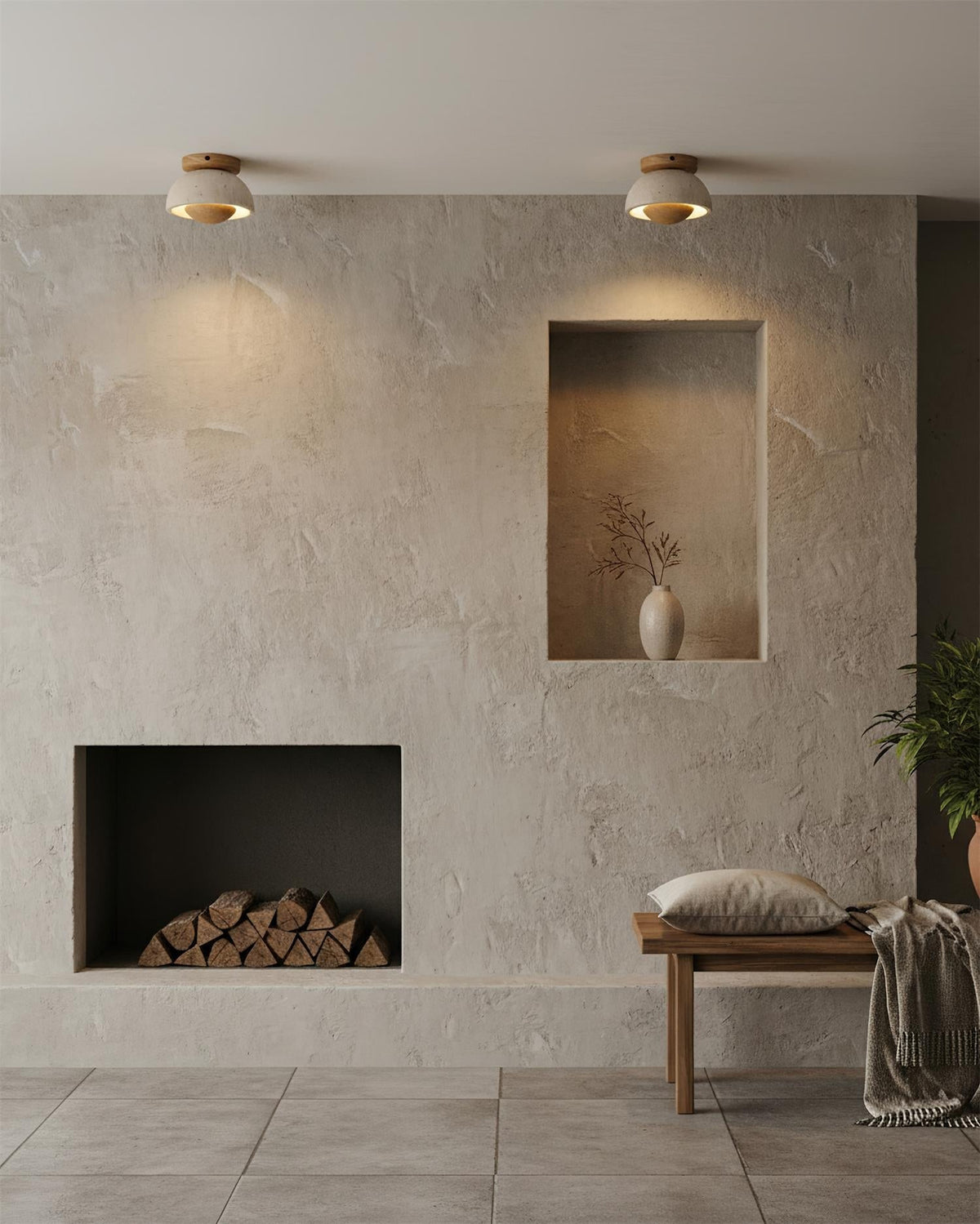 Calelaine vlakke plafondlamp