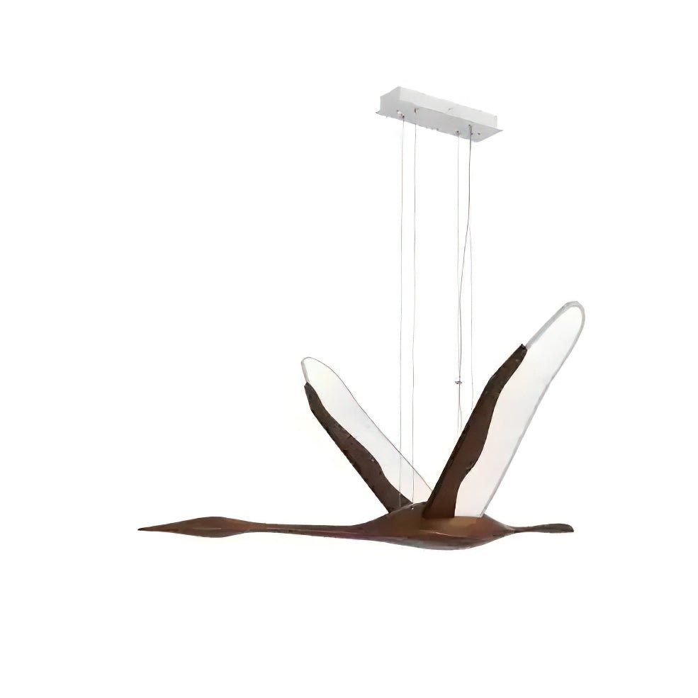Syloine Moderne hanglamp van walnoothout
