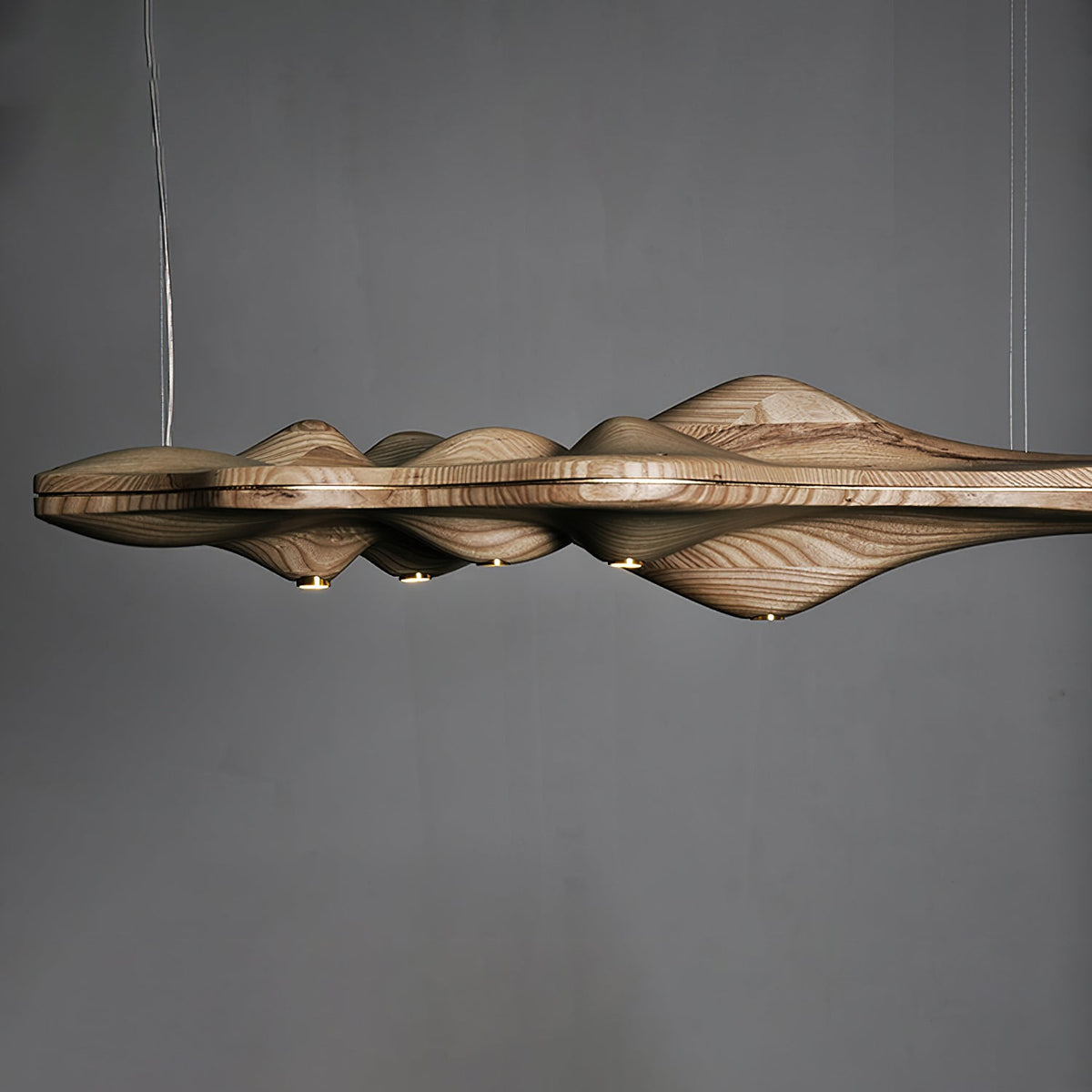 Tolven Premium elegantie Houten hanglamp