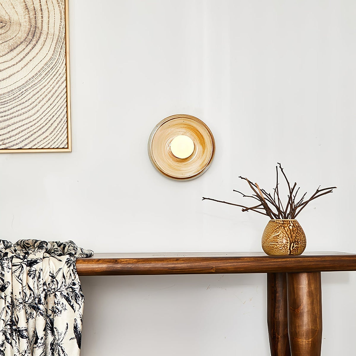 Marisella Rustic Marmeren wandlamp Beige