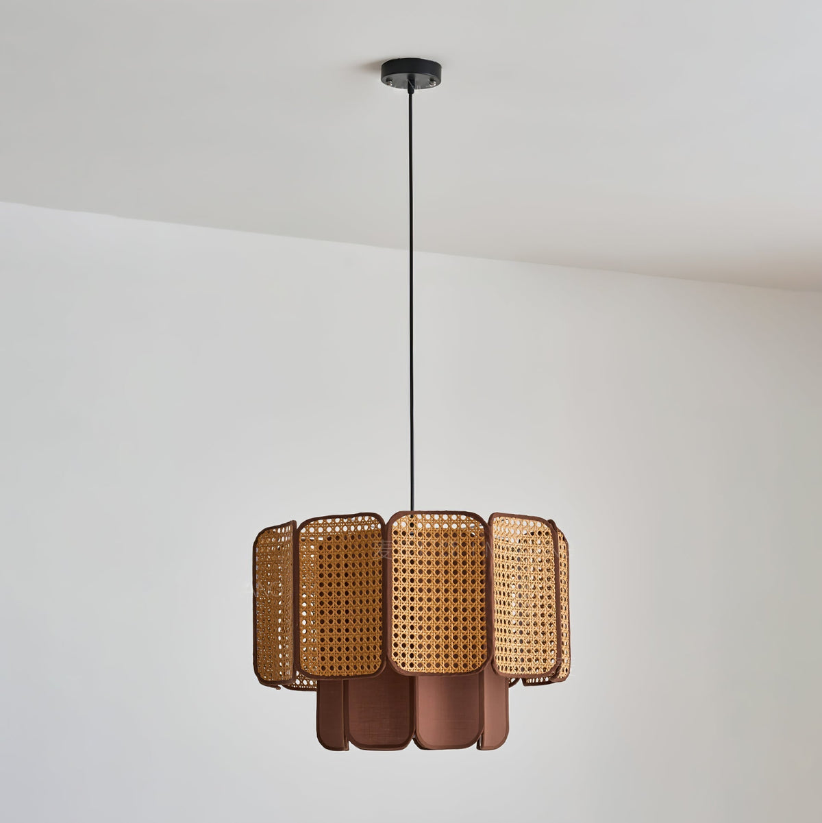 Cane Vintage Stof Hanglamp