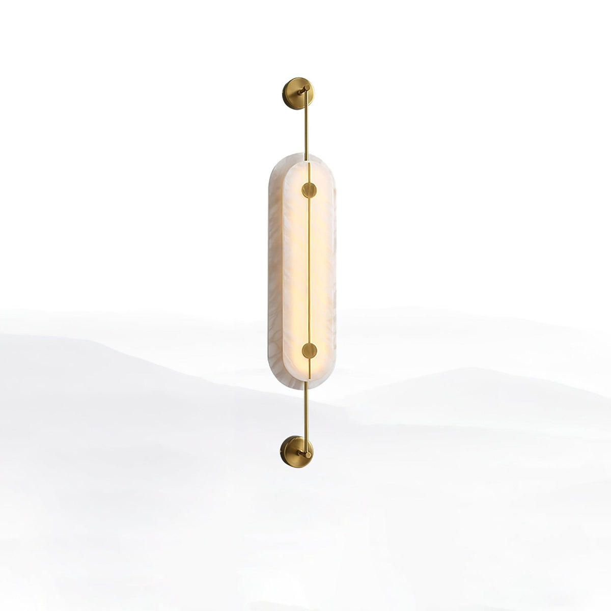 Cudorel Oval Albast Wandlamp