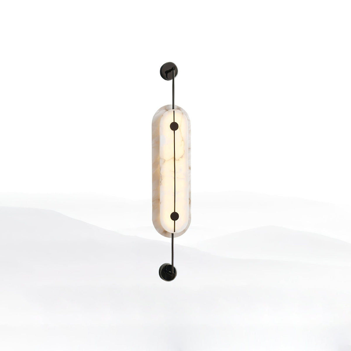 Cudorel Oval Albast Wandlamp