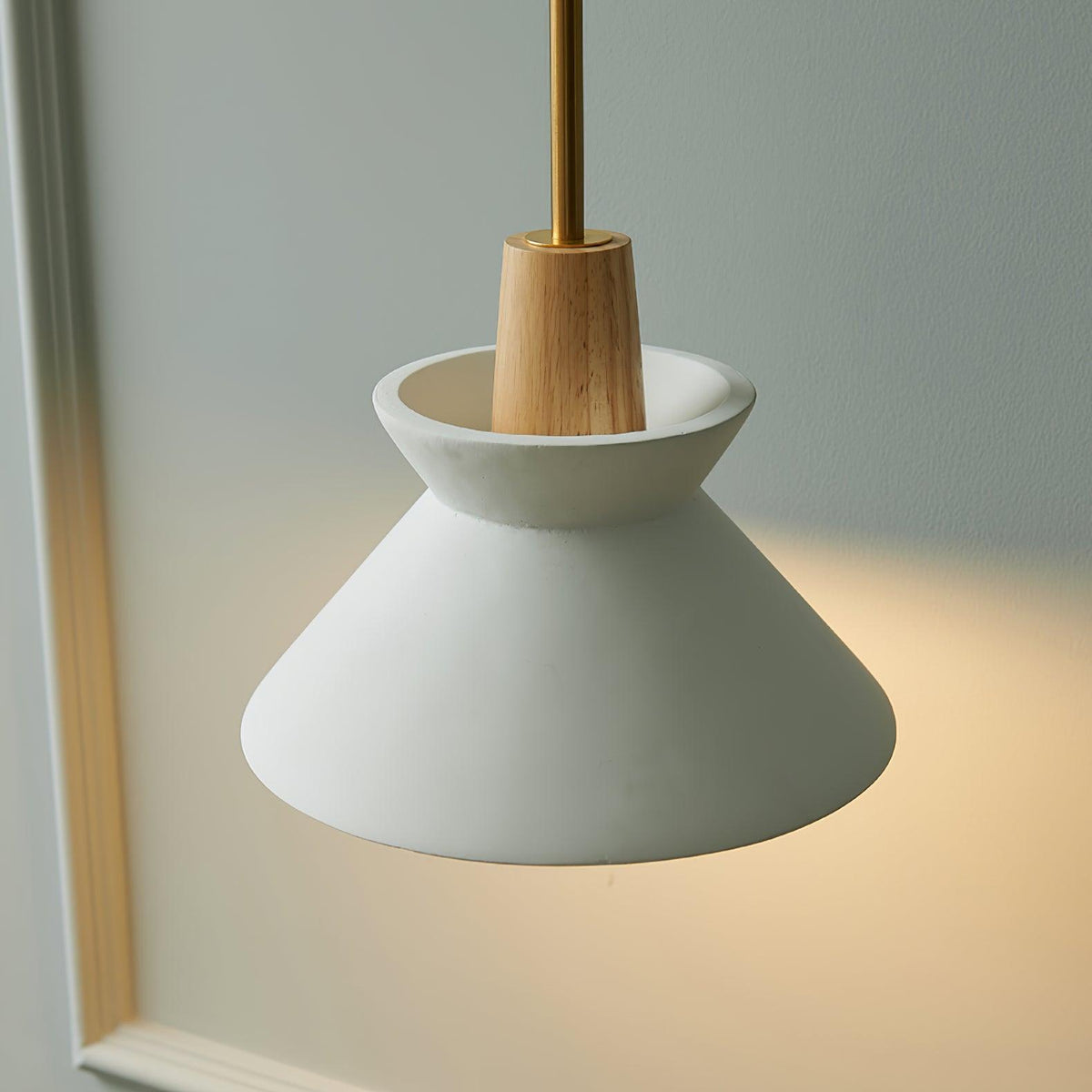 Revelo hanglamp hout Scandinavisch minimalistisch