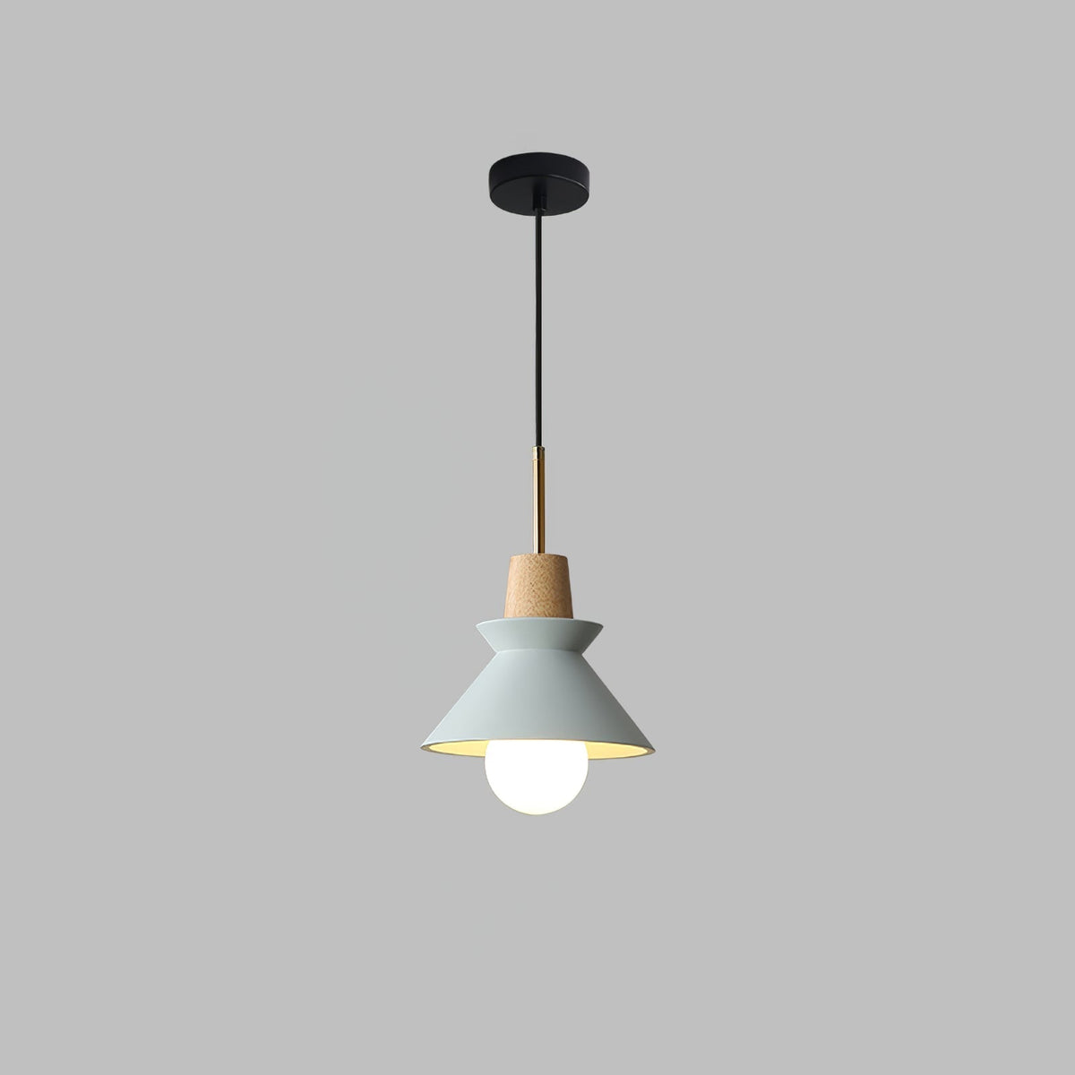 Revelo hanglamp hout Scandinavisch minimalistisch