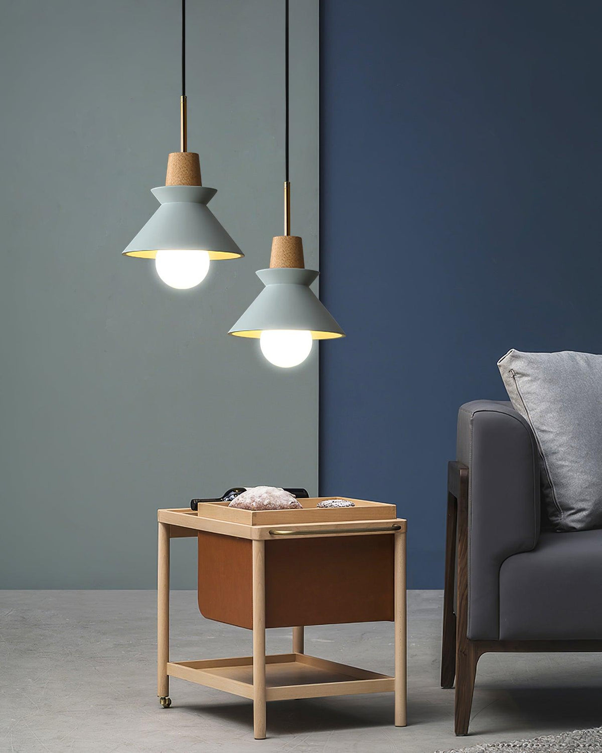Revelo hanglamp hout Scandinavisch minimalistisch
