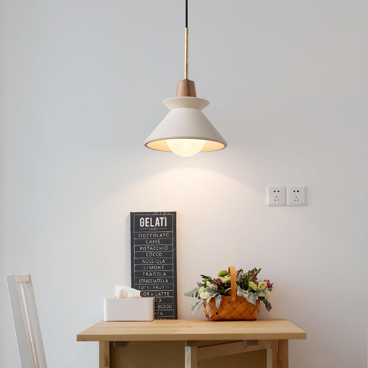 Revelo hanglamp hout Scandinavisch minimalistisch