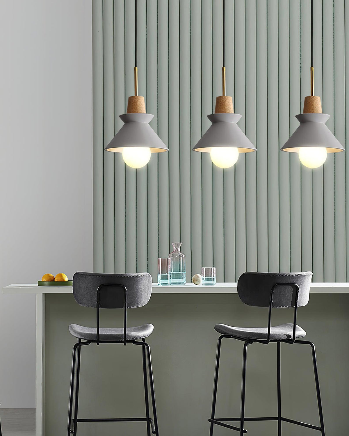 Revelo hanglamp hout Scandinavisch minimalistisch