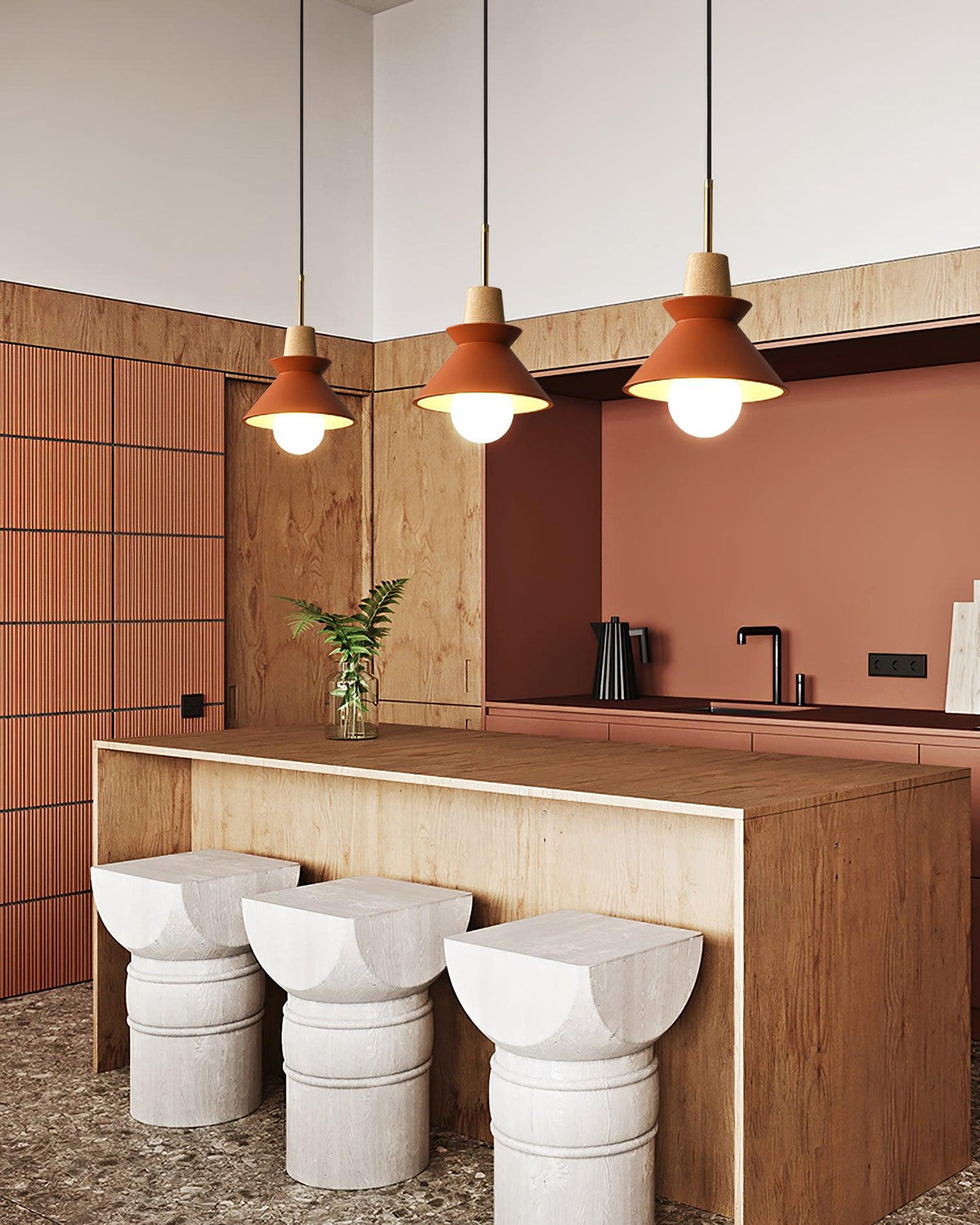 Revelo hanglamp hout Scandinavisch minimalistisch