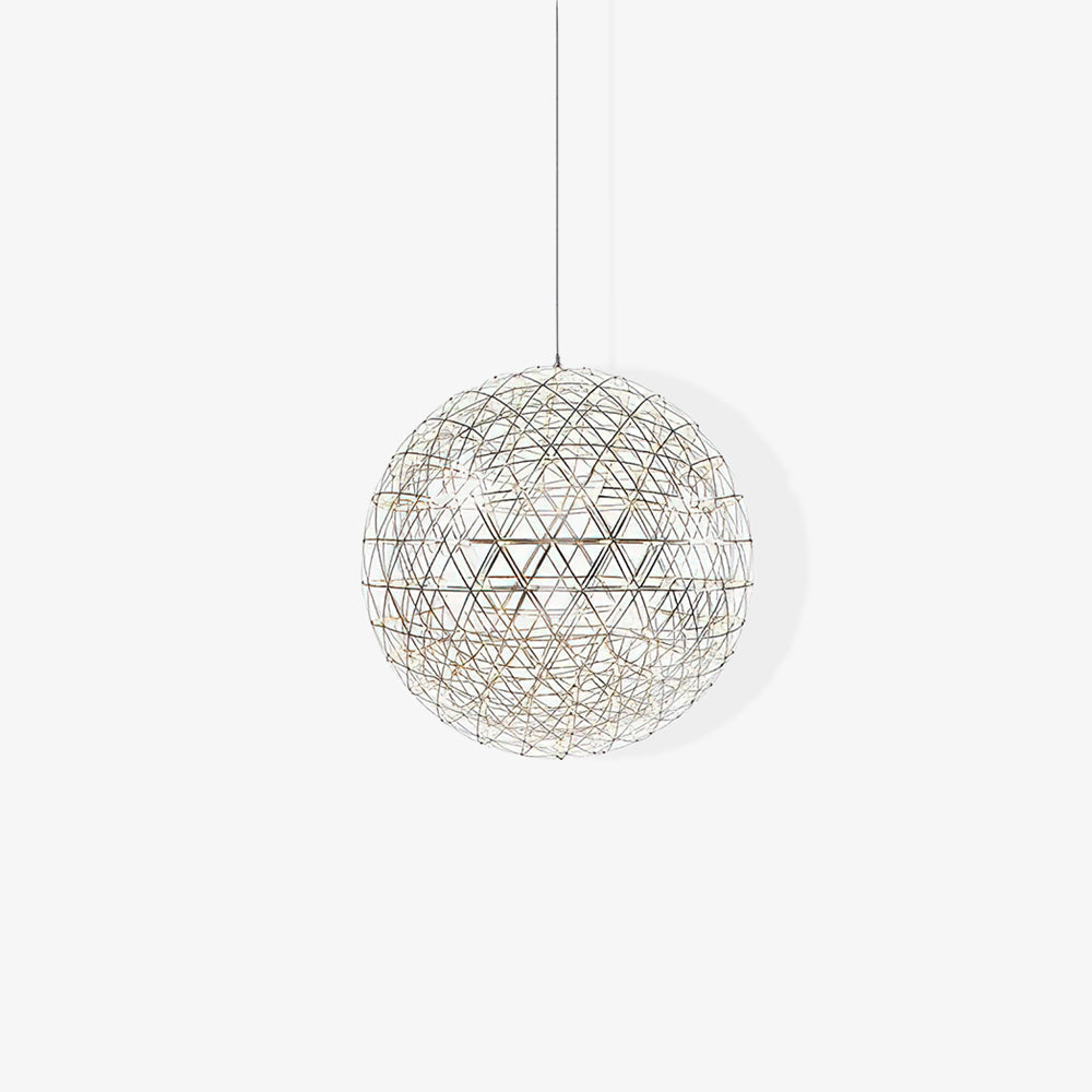 Delcourt Silver Spark Ball hanglamp