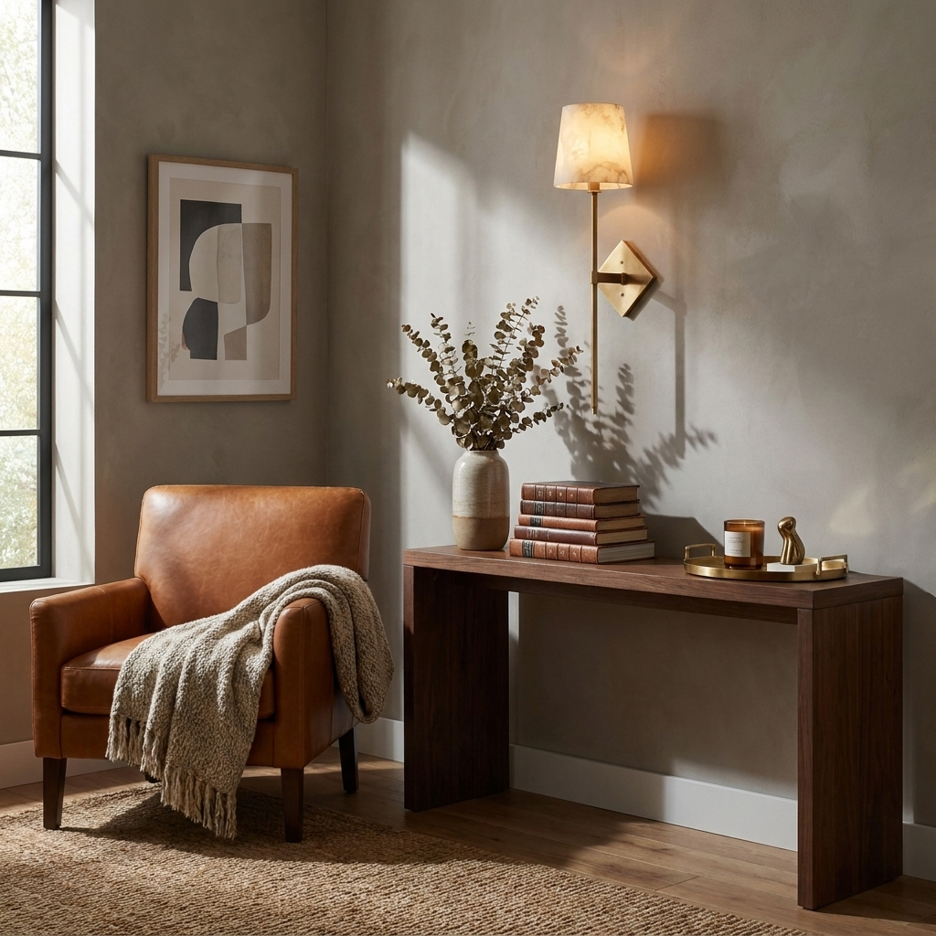 Davenwick albast wandlamp
