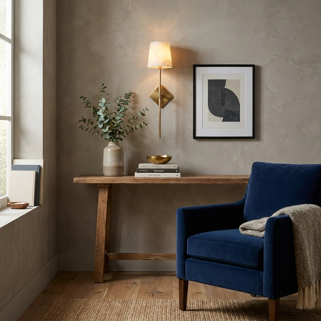 Davenwick albast wandlamp