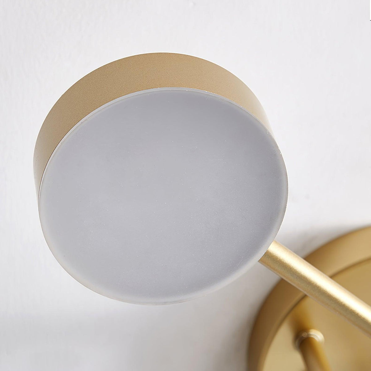Sputnik plafondlamp goudkleurige afwerking