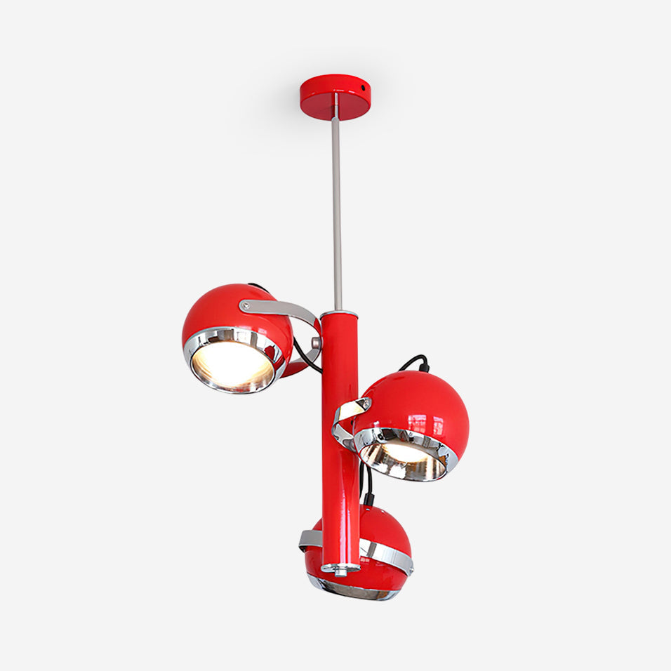 Sorenelle hanglamp Rood Metaal