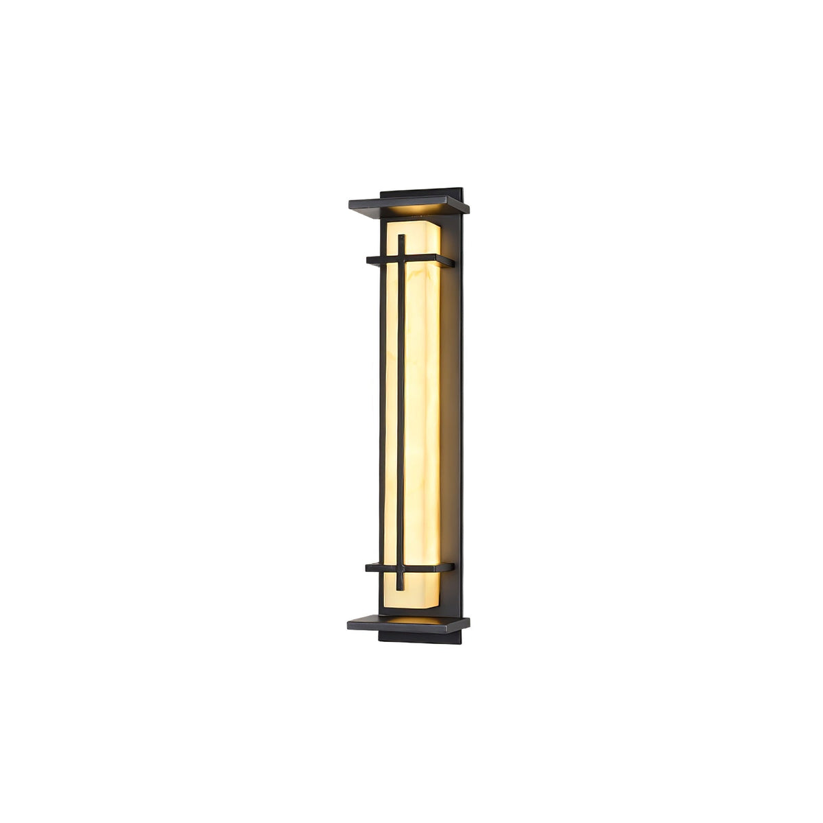 Marcell albast vierkante wandlamp