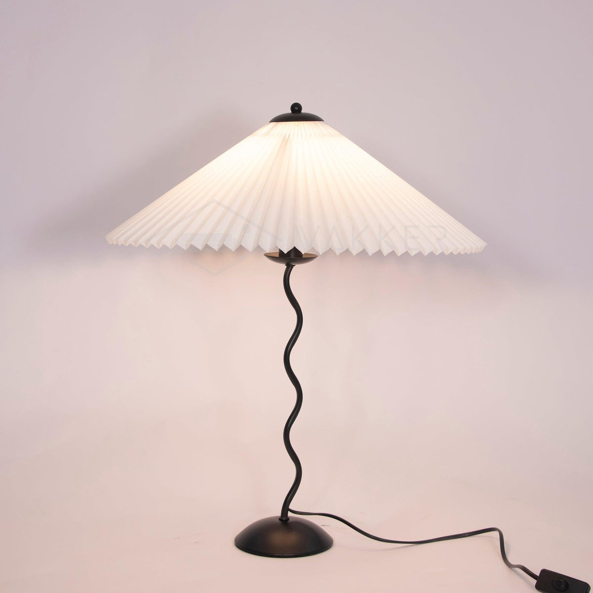 Vioro tafellamp van textiel