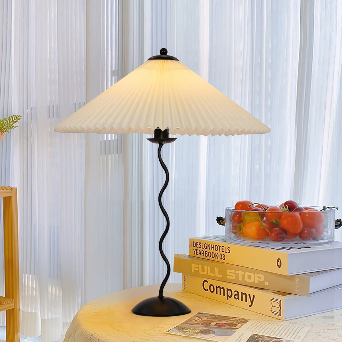 Vioro tafellamp van textiel