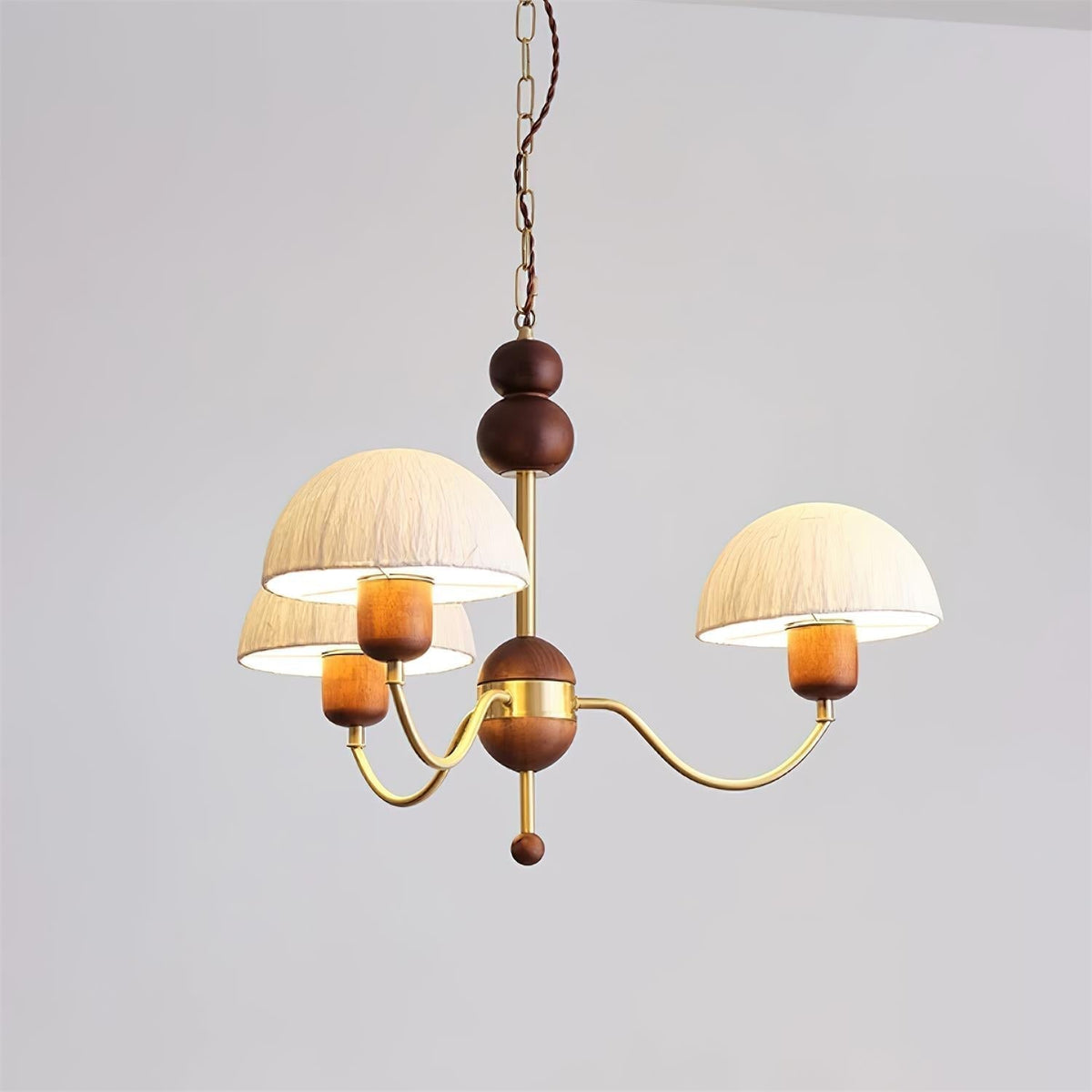 Core kroonluchter Rijstpapier Mid-Century