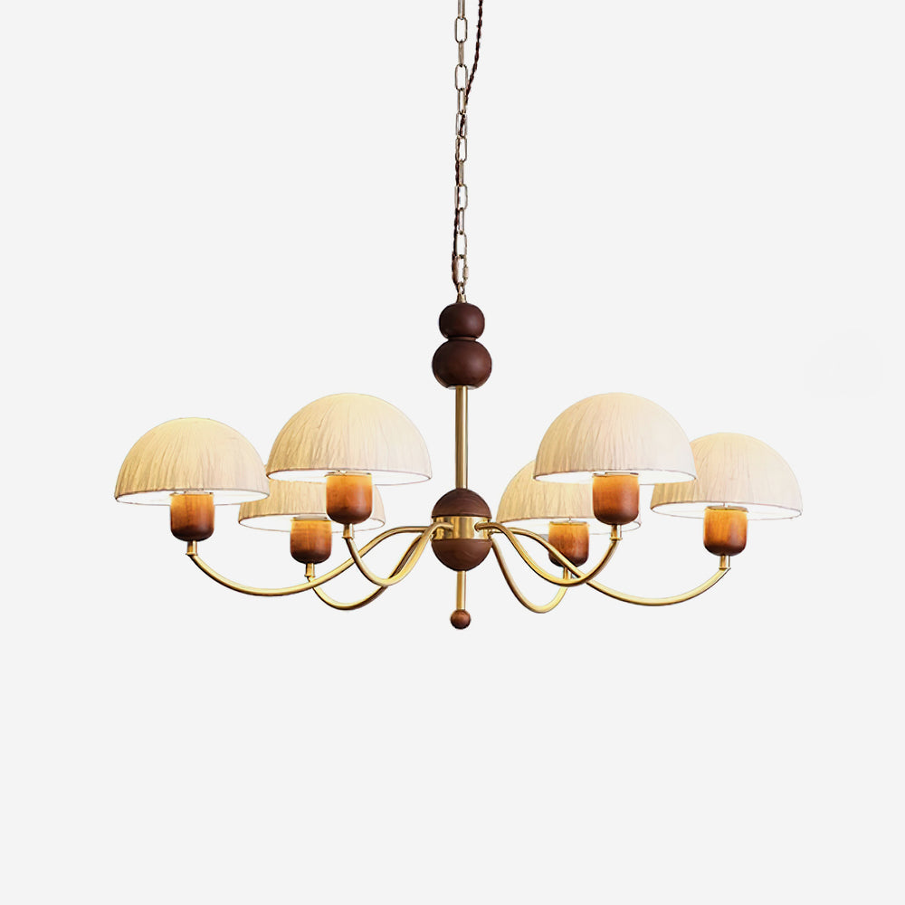 Core kroonluchter Rijstpapier Mid-Century