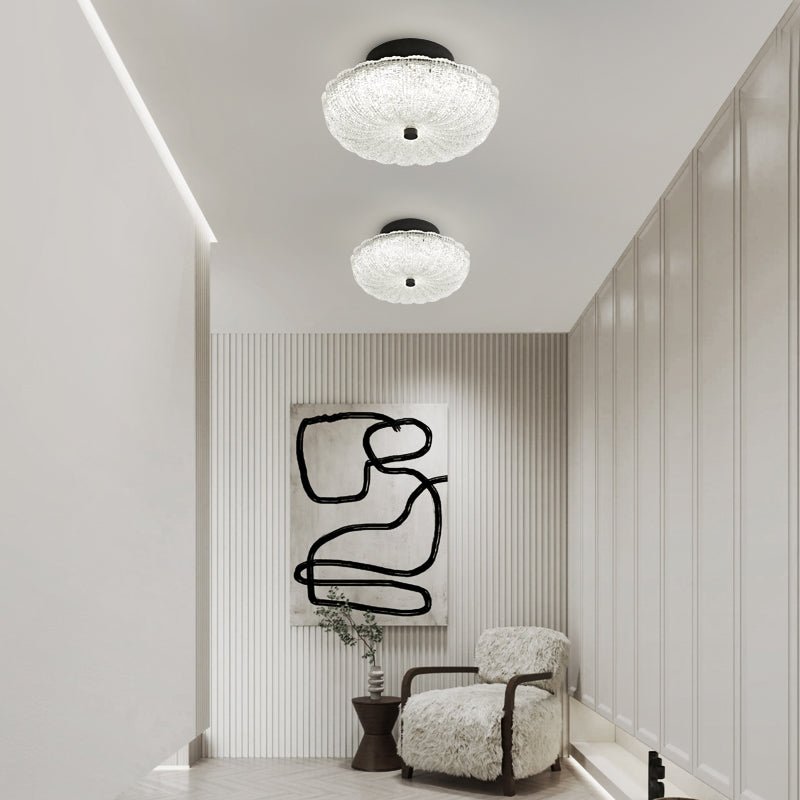 Evraeel Moderne minimalistische plafondlamp met sterrenhemel glas