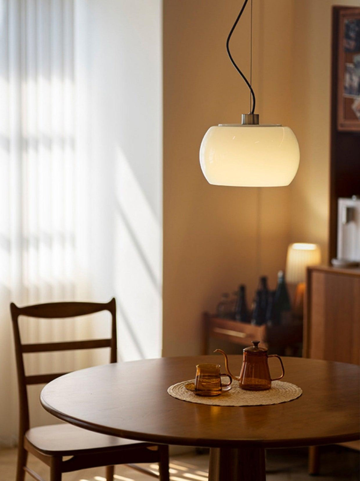 Alzoros Wabi Noordse kunst hanglamp
