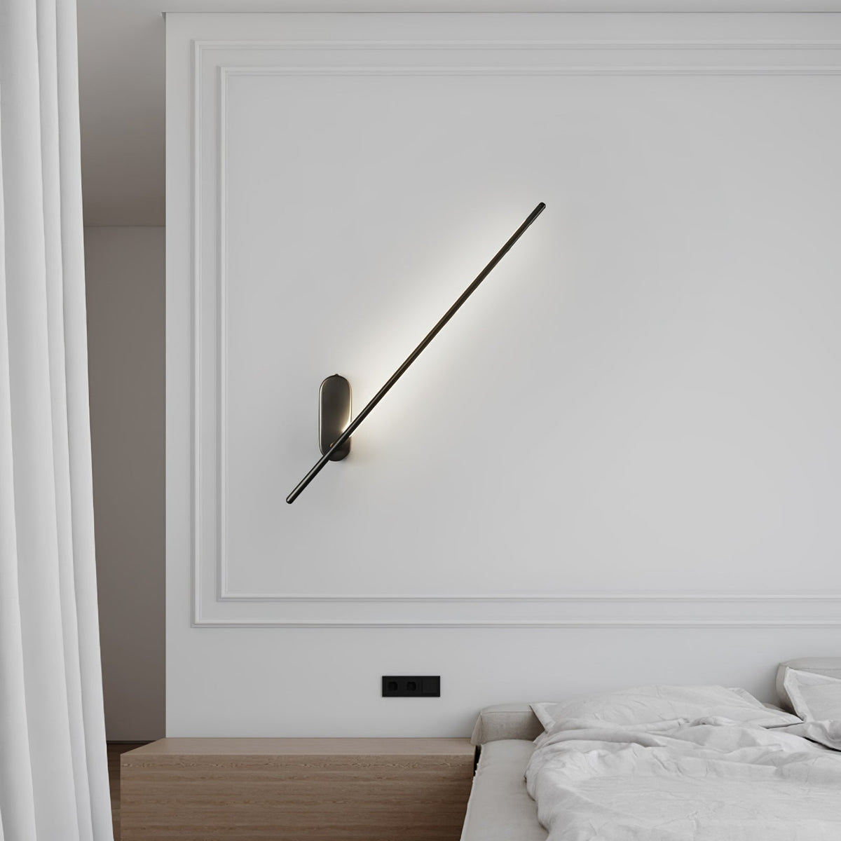 Vrysl wandlamp Staafvorm Met Stekker Minimalistisch