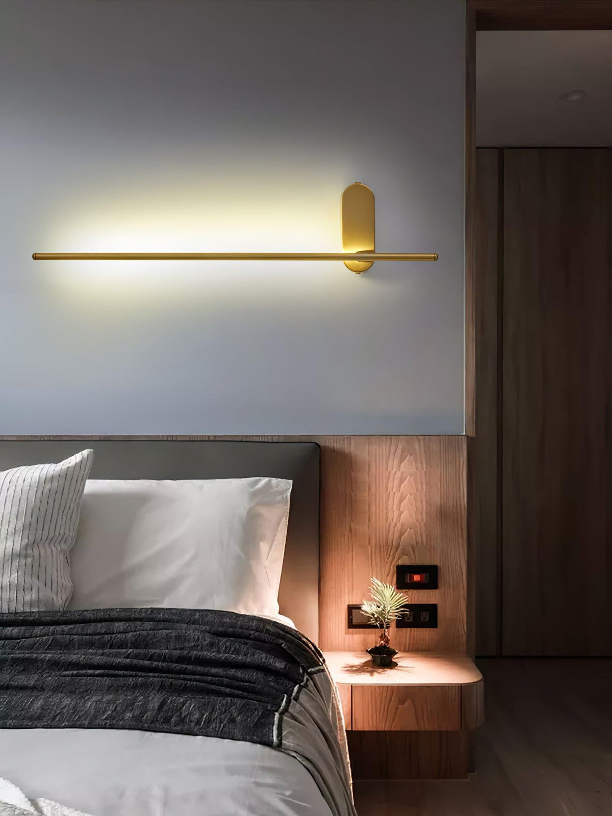 Vrysl wandlamp Staafvorm Met Stekker Minimalistisch