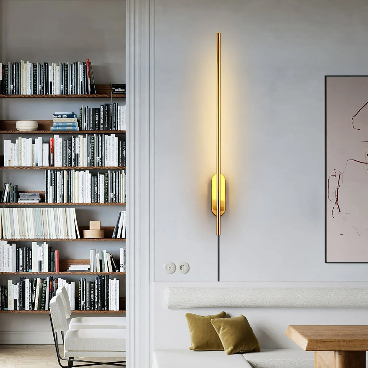 Vrysl wandlamp Staafvorm Met Stekker Minimalistisch